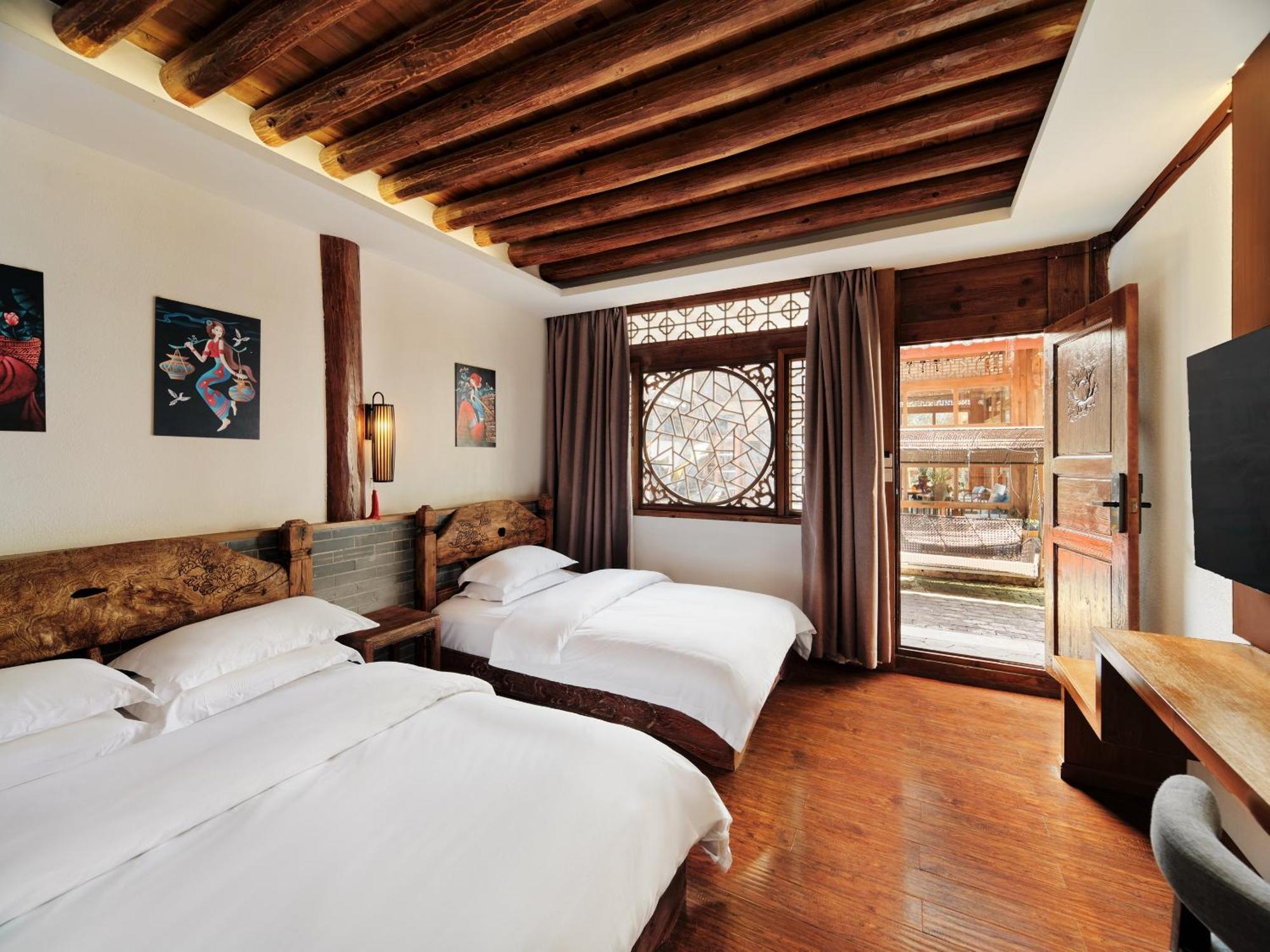 ליג'יאנג Xilu Xiaoxie Inn Old Town Lijiang מראה חיצוני תמונה
